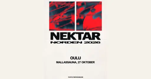 Oulu2026 MallasLive: Nektar – Mallassauna, Oulu