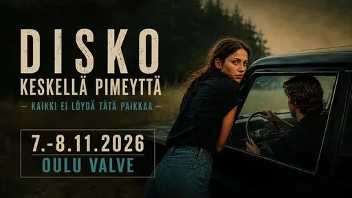 Disko Keskellä Pimeyttä | Loppuunmyyty – Kultturitalo Valve, Valvesali, Oulu
