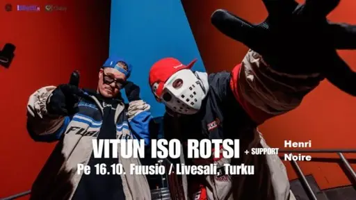 Vitun Iso Rotsi, Henri Noire /Live – Fuusio Turku, Nirvana / Livesali, Turku