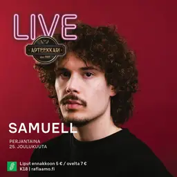 Apteekkari Live: Samuell 2 – Apteekkari Kuopio, Kuopio