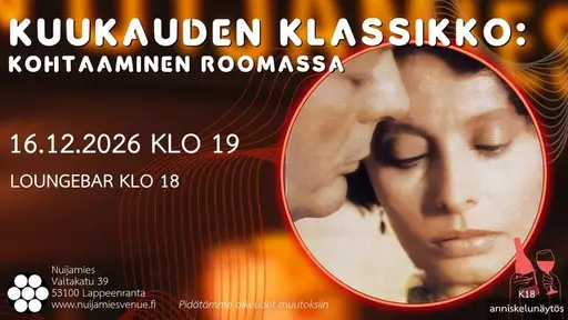 Kuukauden klassikko: Kohtaaminen Roomassa, 1977 – Nuijamies, Lappeenranta
