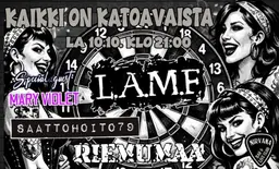 Riemumaa, Saattohoito79, L.A.M.F. & Mary Violet / Nirvana – Fuusio Turku, Nirvana / Livesali, Turku