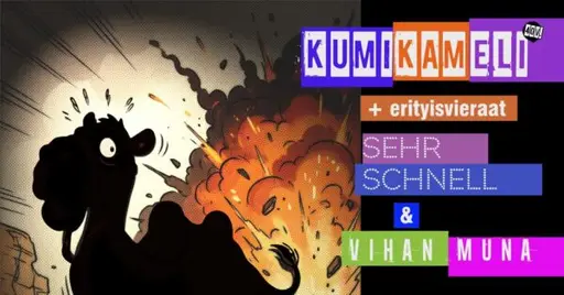 NIRVANA: Kumikameli 40v & Sehr Schnell + Vihan Muna /Nirvana – Fuusio Turku, Nirvana / Livesali, Turku