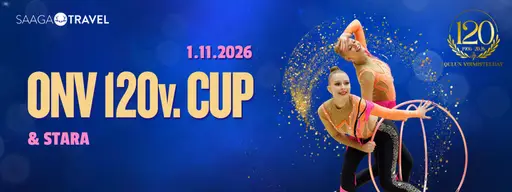 Joukkuevoimistelun ONV 120 v. Cup & Stara 1.11.2026 – Oulun Voimisteljat ry, Oulu