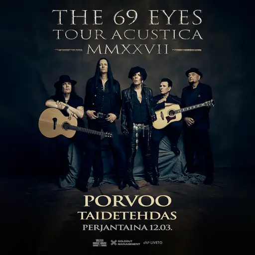 The 69 Eyes - Tour Acustica 2027 – TAIDETEHDAS, Porvoo