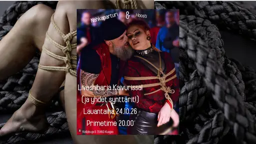Valknut Kinbaku – Liveshibaria Kaivurissa! – Kaivuri Pub, Kuopio