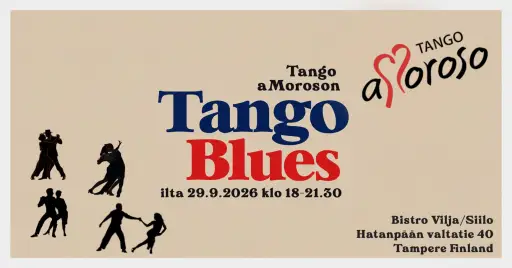 Tango aMoroso – Tango & Blues kohtaavat – Bistro Vilja, Tampere