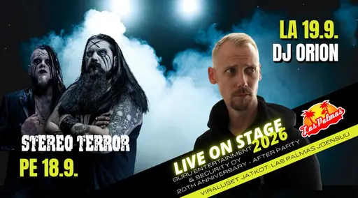 Live on Stage Afterparty – Las Palmas Kimmel, Joensuu