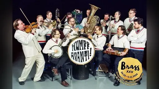 HumppAvanti! 25-vuotisjuhlakonsertti (Kymi Brass-avajaiskonsertti) – Kouvola-talo, Simelius-sali, Kouvola