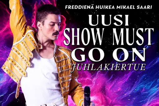 SHOW MUST GO ON juhlakiertue – Ritz, Vaasa
