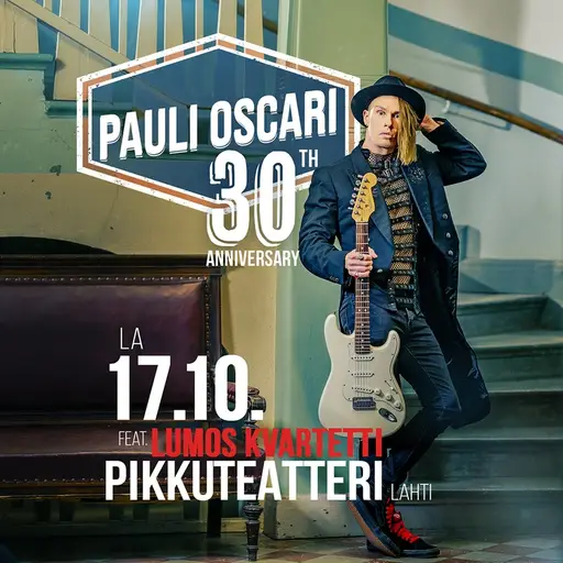Pauli Oscari 30-v Taiteilijajuhlakonsertti featuring Lumos-kvartetti – Pikkuteatteri, Loviisankatu, Lahti, Suomi, Lahti