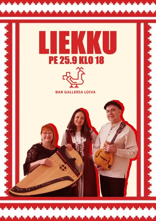 Liekku (Castén, Rinne, Raskinen) – Galleria Loiva, Kouvola
