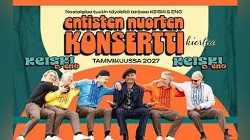 Keiski & ENO: Entisten Nuorten konsertti (Madetojan sali) – Oulun Musiikkikeskus, Oulu