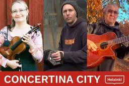 Concertina City – Roihuvuoren kirjasto, Helsinki