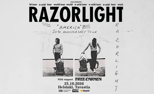 Razorlight (UK) + Free Carmen – Tavastia, Helsinki