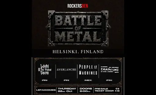 Battle of Metal - Mexico vs Finland – Lepakkomies, Helsinki