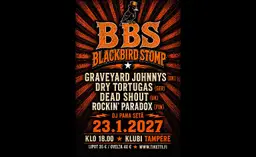 Graveyard Johnnys (UK), Dry Tortugas (Ger), Dead Shout (UK), Rockin’ Paradox (Fin) + DJ Paha Setä – Tullikamari (Pakkahuone & Klubi), Tampere