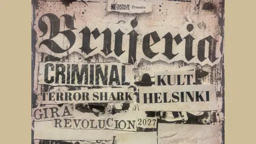KULT: Brujeria (MX) + Criminal (CL) + Terror Shark – Kulttuuritalo, Helsinki