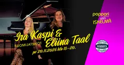 Poppari goes iskelmä: Suomijatsikot – Ira Kaspi ja Eliina Taal – Ravintola Poppari, Jyväskylä