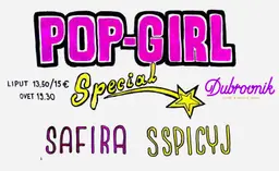 Pop-girl special: SAFIRA & Sspicy J – Dubrovnik Club & Music Hall, Helsinki