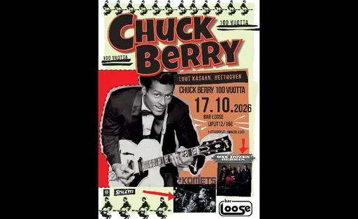 Luut Kasaan, Beethoven – Chuck Berry 100 vuotta: One Dozen Berrys, The Komets – Bar Loose, Helsinki