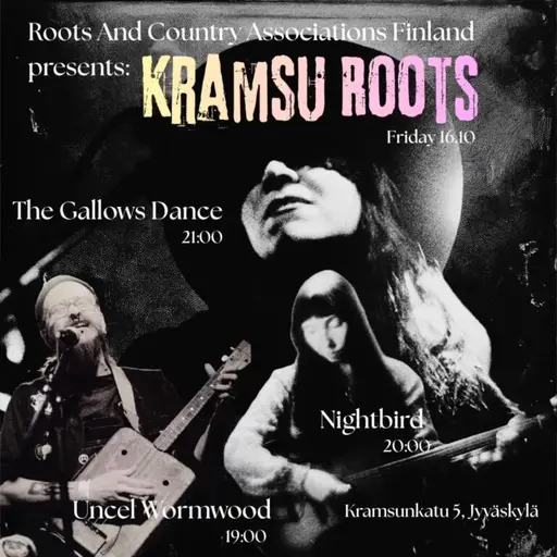 RCA Finland presents: Kramsu Roots – Alakulttuuritalo Kramsu, Jyväskylä
