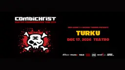 COMBICHRIST (USA) - Old school electro set – Logomo, Turku