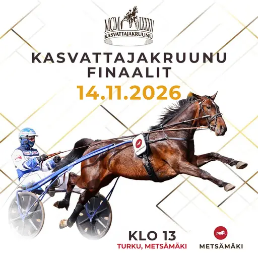 Kasvattajakruunufinaalit – finland metsämäen ravirata, Turku