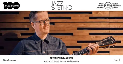 Teemu Viinikainen – soolokitarakonsertti Mallassaunalla – Mallassauna, Oulu