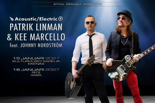 Patrick Linman & Kee Marcello Acoustic/Electric (K-18) – Ritz, Vaasa