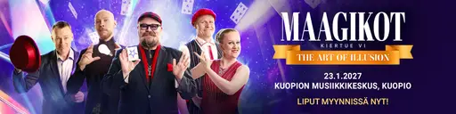 Maagikot 6 – The Art Of Illusion – Kuopio Musiikkikeskus, Kuopio
