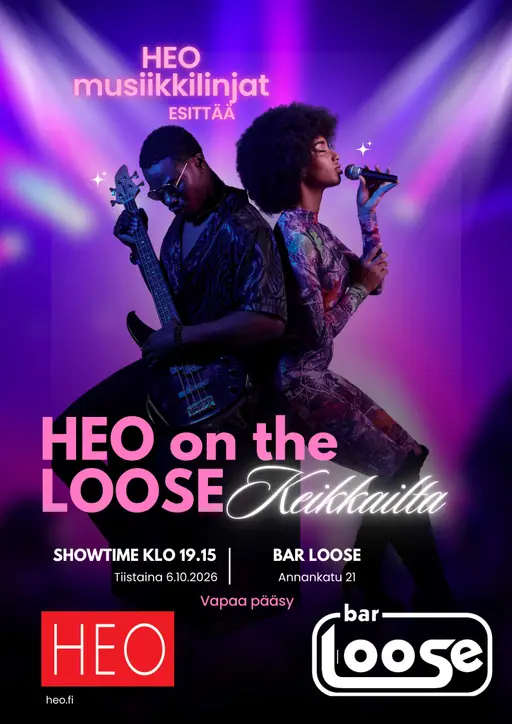 HEO on the Loose -keikkailta – Bar Loose, Helsinki
