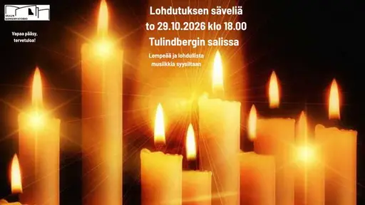 Oulun konservatorio: Lohdutuksen säveliä (Tulindbergin sali) – Oulun Musiikkikeskus, Oulu