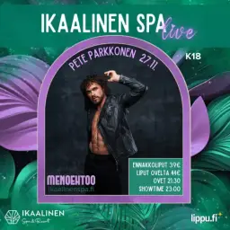 Pete Parkkonen – Ikaalinen Spa & Resort, Ikaalinen