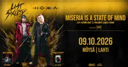 Lost Society & HOKKA + support: St. Aurora – Möysän Musaklubi - Mössö, Lahti
