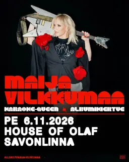 Maija Vilkkumaa - Karaoke-queen – House of Olaf, Savonlinna