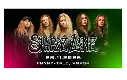 Shiraz Lane – Kulttuuritalo Fanny, Vaasa