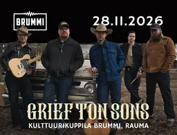 Griefton Sons – Kulttuurikuppila Brummi, Rauma