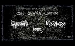 Alkuillan Konsertti: Cenotaph (Mx) + Cryptworm (UK) + Azatoth – Kuudes Linja Helsinki, Helsinki
