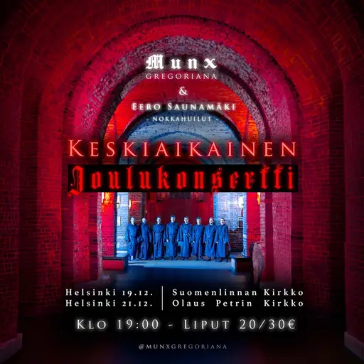 Keskiaikainen Joulukonsertti - Olaus Petrin Kirkko 21.12. – Olaus Petrin kirkko, Helsinki