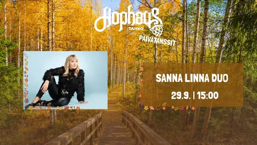 Hophaus Päivätansseilla: Sanna Linna Duo – Hophaus Tahko, Kuopio