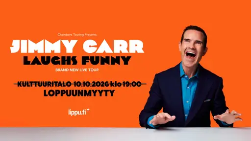 JIMMY CARR – Laughs Funny (Sold Out!) – Kulttuuritalo, Helsinki