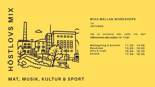 Syksyn lomamix – Kulttuuritehdas Vernissa, Vantaa