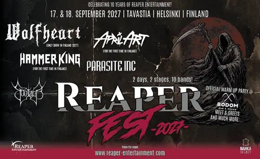 Reaper Fest 2027 – Tavastia, Helsinki