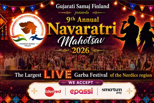 Live Traditional Garba Dance Festival – Arena Center Kaarela, Helsinki