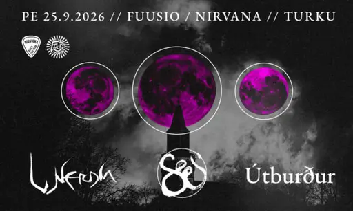 Sees, Unerdia, Útburður /Nirvana – Fuusio Turku, Nirvana / Livesali, Turku