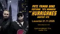 Hurriganes - Greatest Hits – Rockhouse Kulma, Kajaani
