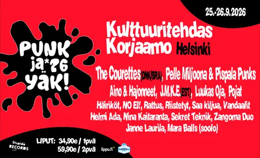 Punk ja Yäk! – Helsinki edition – Korjaamo, Helsinki