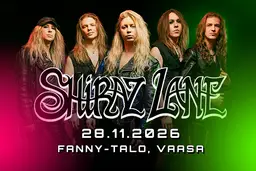 Shiraz Lane – Kulttuuritalo Fanny, Vaasa