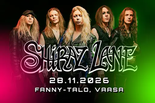 Shiraz Lane – Kulttuuritalo Fanny, Vaasa